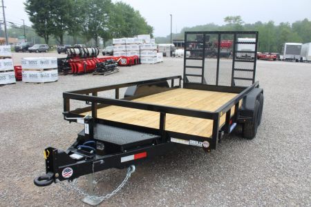 New 2027 Sure-Trac 7' x 14' Tandem Axle Tube Top Landscape Utility Trailer - 9900# GVW