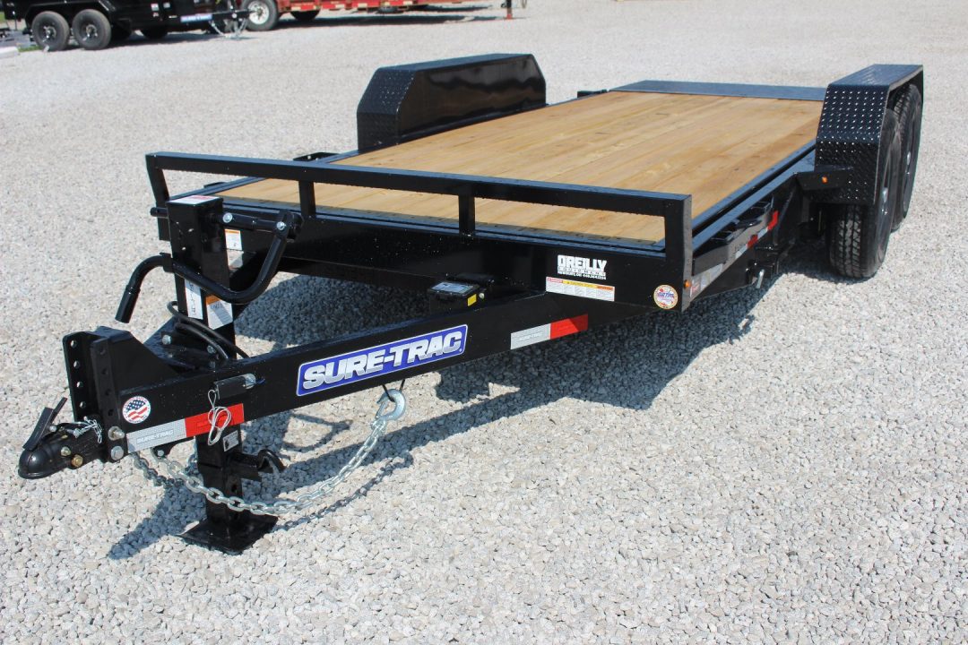 New 2026 Sure-Trac 82" x 16' Tilt Trailer - 14,000# GVW