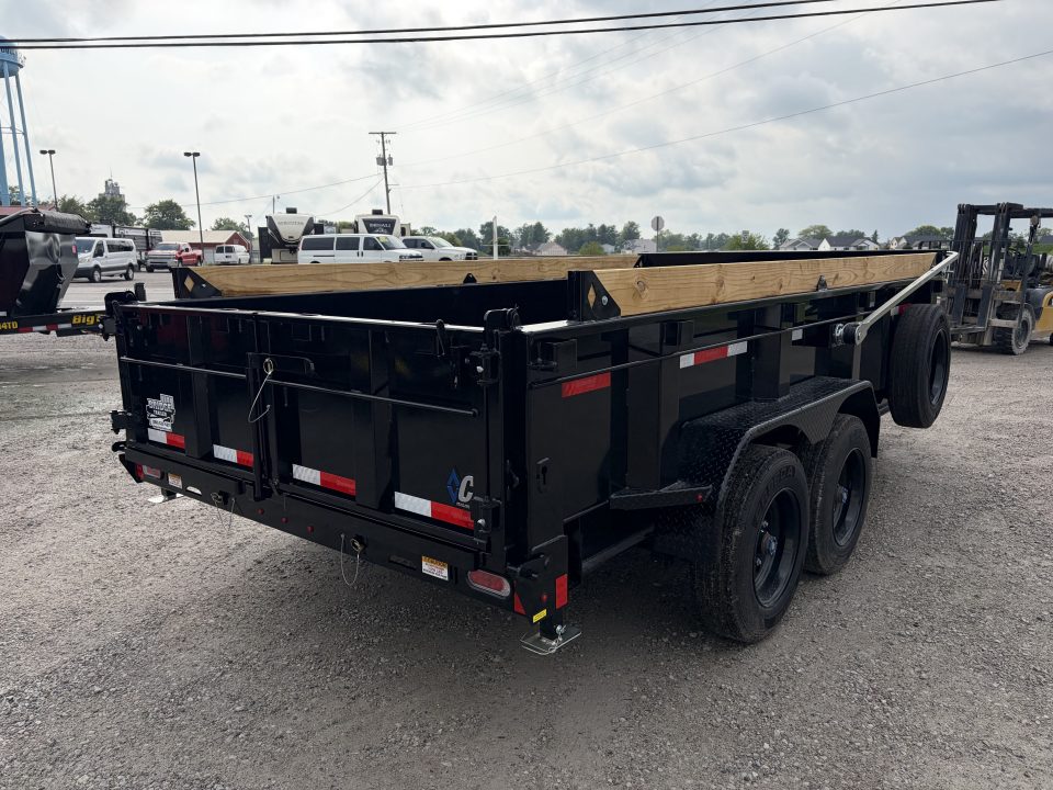 New 2027 Diamond C Trailers LPT208L14X81 (81" X 14') 18K Telescopic Dump Trailer