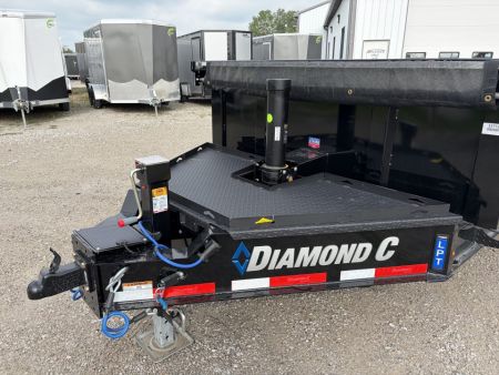 New 2027 Diamond C Trailers LPT208L14X81 (81" X 14') 18K Telescopic Dump Trailer