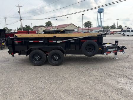 New 2027 Diamond C Trailers LPT208L14X81 (81" X 14') 18K Telescopic Dump Trailer