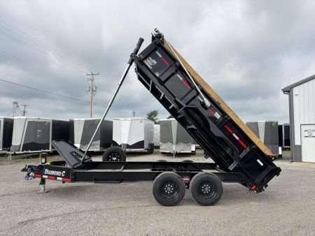 New 2027 Diamond C Trailers LPT208L14X81 (81" X 14') 18K Telescopic Dump Trailer