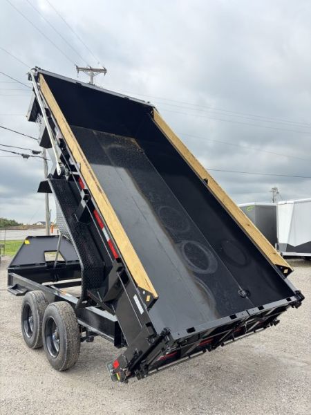 New 2027 Diamond C Trailers LPT208L14X81 (81" X 14') 18K Telescopic Dump Trailer