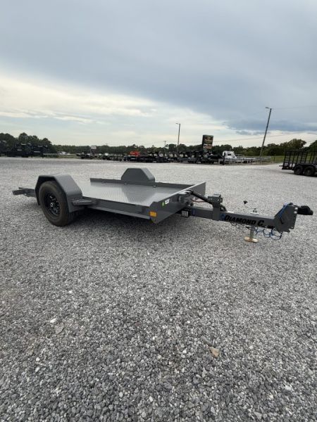 New 2026 Diamond C DSA 107 Tilt Trailer, 7K GVWR, BRAKES, 14PLY TIRES