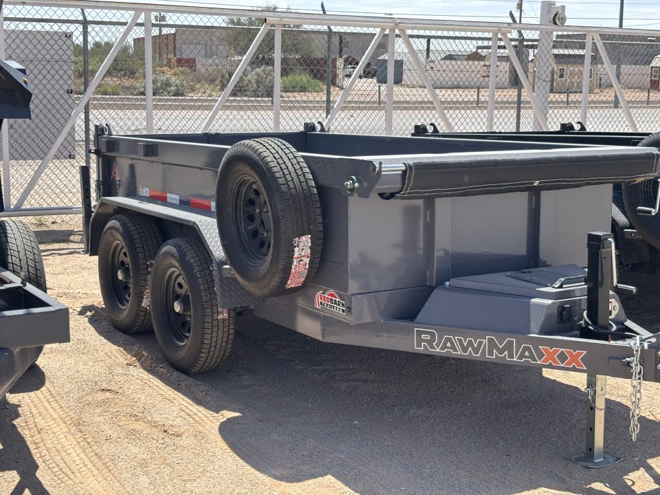 New 2027 RawMaxx SDX - 10' X 60" BP DUMP TRAILER Dump Trailer