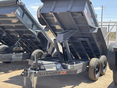New 2027 RawMaxx SDX - 10' X 60" BP DUMP TRAILER Dump Trailer
