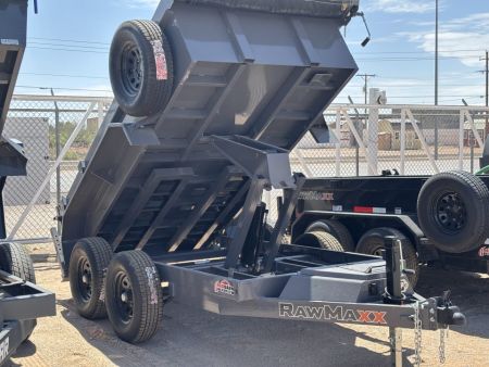 New 2027 RawMaxx SDX - 10' X 60" BP DUMP TRAILER Dump Trailer