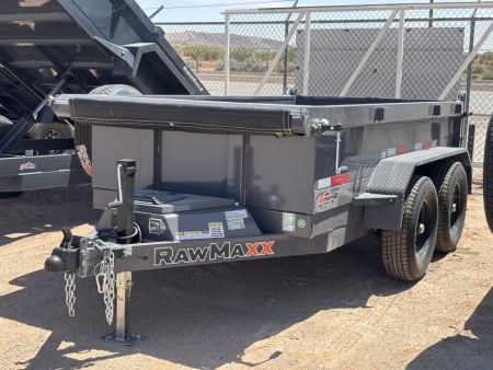 New 2027 RawMaxx SDX - 10' X 60" BP DUMP TRAILER Dump Trailer