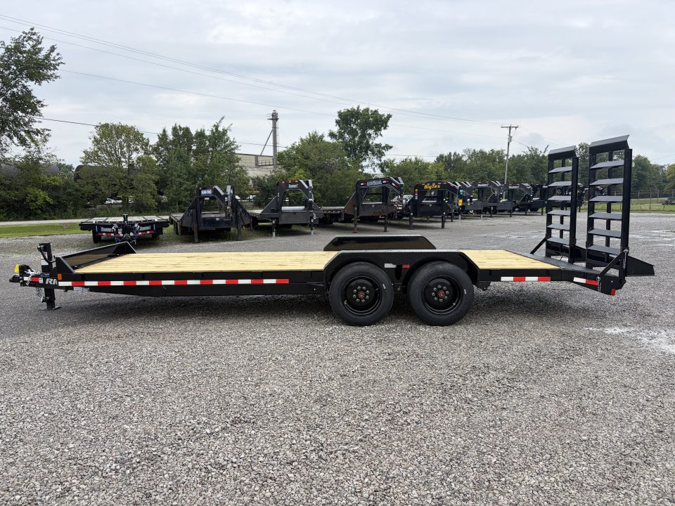 New 2026 Rice Trailers FMHDEC8222 (82" X 22') 16K Equipment Trailer w/ Oversize Ramps