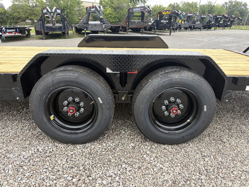 New 2026 Rice Trailers FMHDEC8222 (82" X 22') 16K Equipment Trailer w/ Oversize Ramps