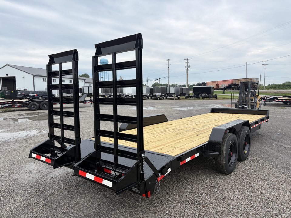 New 2026 Rice Trailers FMHDEC8222 (82" X 22') 16K Equipment Trailer w/ Oversize Ramps