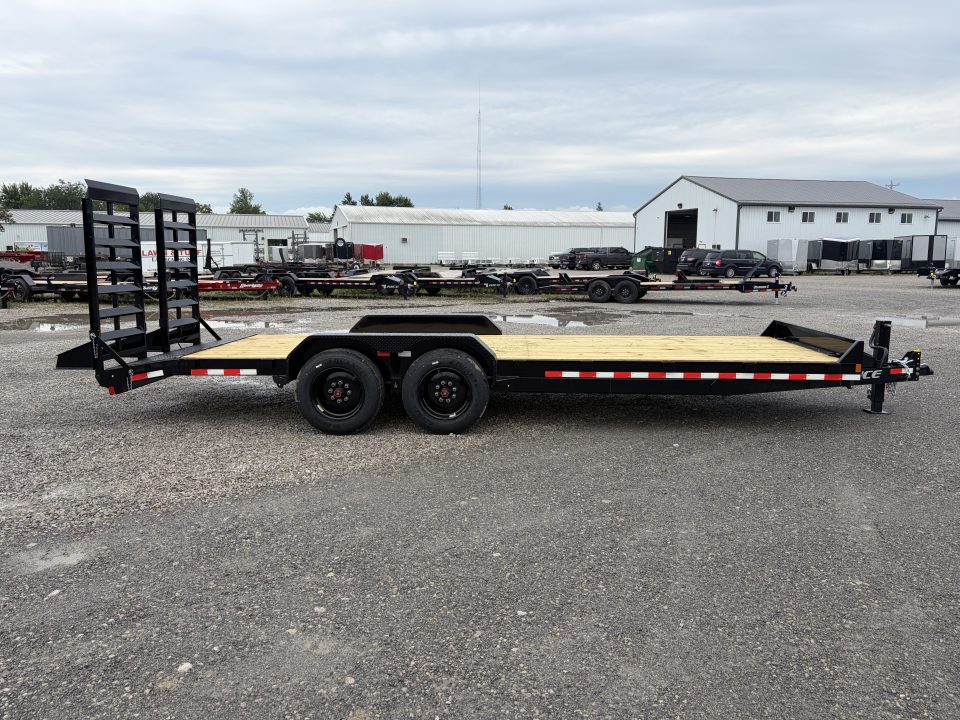 New 2026 Rice Trailers FMHDEC8222 (82" X 22') 16K Equipment Trailer w/ Oversize Ramps
