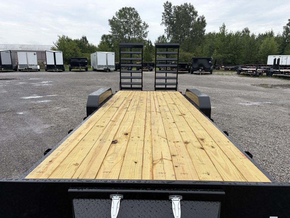 New 2026 Rice Trailers FMHDEC8222 (82" X 22') 16K Equipment Trailer w/ Oversize Ramps