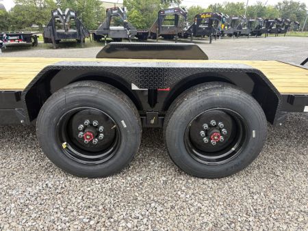 New 2026 Rice Trailers FMHDEC8222 (82" X 22') 16K Equipment Trailer w/ Oversize Ramps