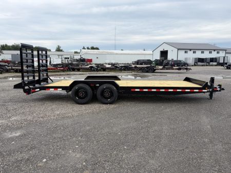 New 2026 Rice Trailers FMHDEC8222 (82" X 22') 16K Equipment Trailer w/ Oversize Ramps