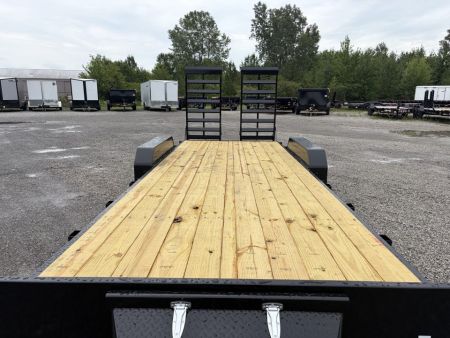 New 2026 Rice Trailers FMHDEC8222 (82" X 22') 16K Equipment Trailer w/ Oversize Ramps