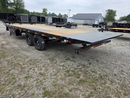 New 2026 Load Trail 102X24 FULL POWER TILT DECK 14K DECKOVER Tilt Trailer 102 X 24