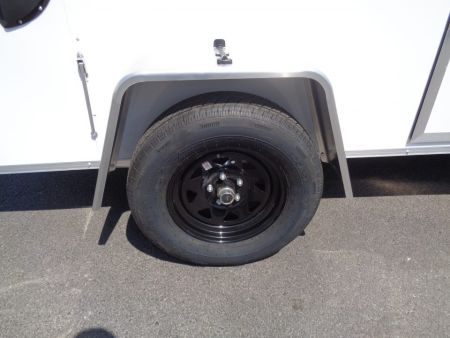 New 2027 Pace American 6x10 * Out Back DLX * V-Nose Single Axle Cargo Trailer w/ Double Rear Doors