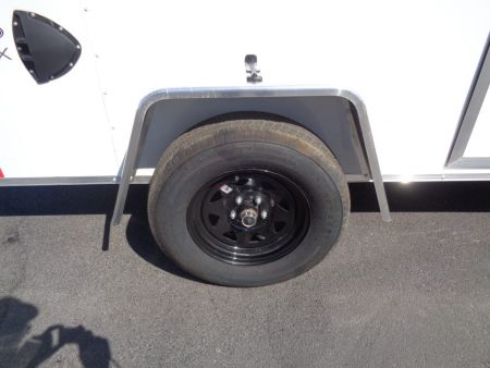 New 2027 Pace American 6x10 * Out Back DLX * V-Nose Single Axle Cargo Trailer w/ Rear Ramp Door