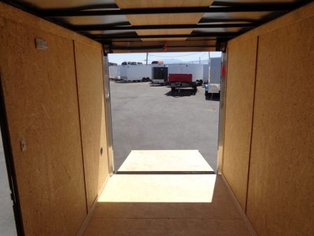 New 2027 Pace American 6x12 * Out Back DLX * V-Nose Single Axle Cargo Trailer w/ Rear Ramp Door