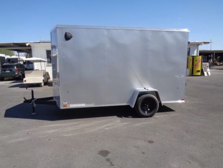 New 2027 Pace American 6x12 * Out Back DLX * V-Nose Single Axle Cargo Trailer w/ Rear Ramp Door