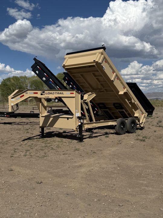 New 2026 Load Trail 83"x14' Gooseneck Dump Trailer
