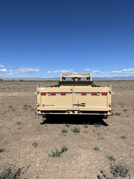 New 2026 Load Trail 83"x14' Gooseneck Dump Trailer