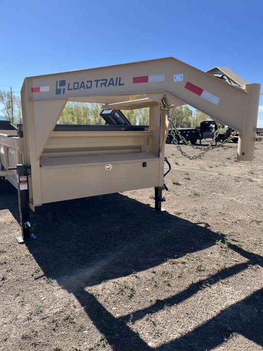 New 2026 Load Trail 83"x14' Gooseneck Dump Trailer