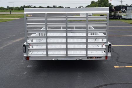 New 2027 Sport Haven 7x14 Aluminum Utility Trailer