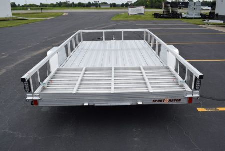 New 2027 Sport Haven 7x14 Aluminum Utility Trailer