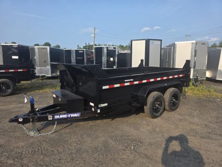 New 2027 Sure-Trac 6X12 10K - RAMPS Dump Trailer