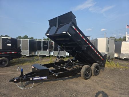 New 2027 Sure-Trac 6X12 10K - RAMPS Dump Trailer