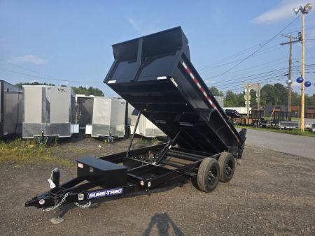 New 2027 Sure-Trac 6X12 10K - RAMPS Dump Trailer
