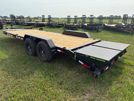 New 2027 Load Trail 83x22 Tandem 14K Equipment Trailer W/ Mini-Max Ramps