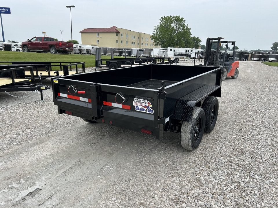 New 2027 Quality Steel and Aluminum 6x10 Dump Trailer
