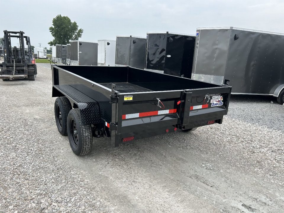 New 2027 Quality Steel and Aluminum 6x10 Dump Trailer