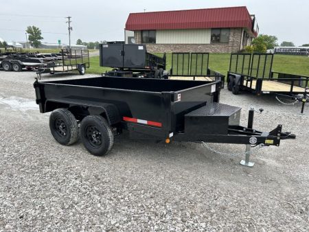 New 2027 Quality Steel and Aluminum 6x10 Dump Trailer