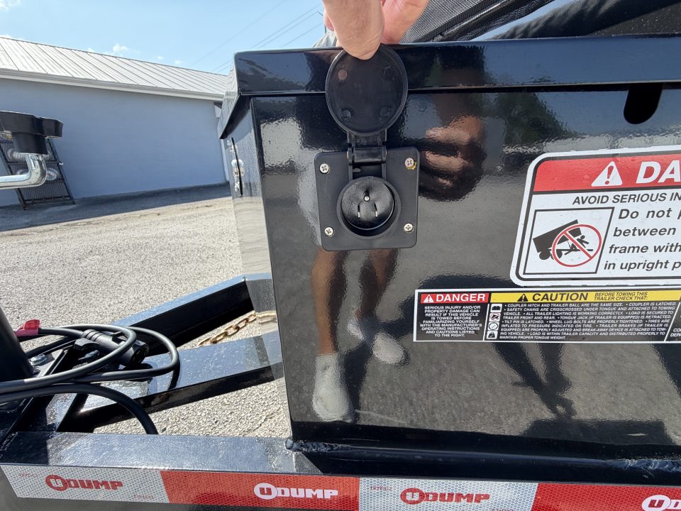 New 2027 6X12 U-Dump Trailer