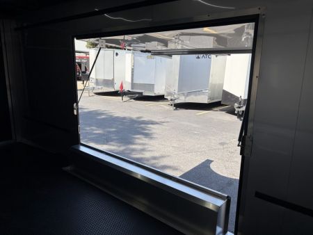New 2027 ATC 8.5x24' Car Hauler, Finished Interior, AC, Cabinets, ROM450