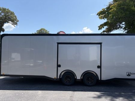 New 2027 ATC 8.5x24' Car Hauler, Finished Interior, AC, Cabinets, ROM450