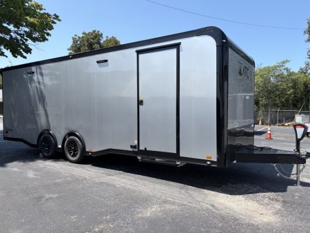 New 2027 ATC 8.5x24' Car Hauler, Finished Interior, AC, Cabinets, ROM450
