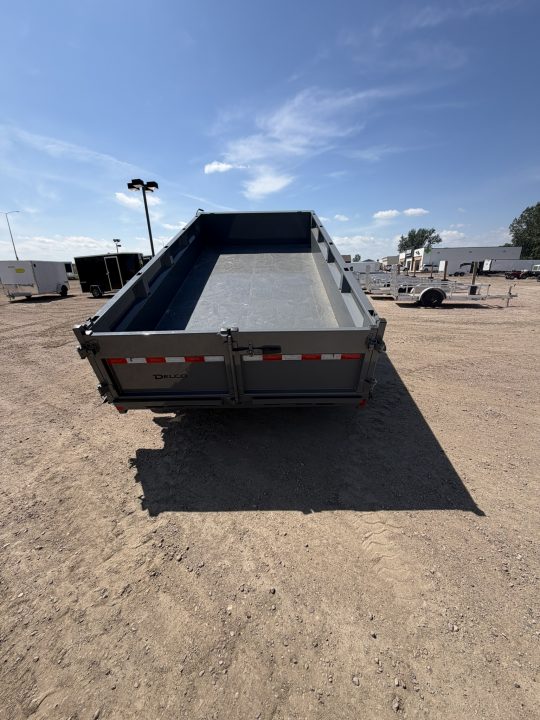 New 2026 Delco Trailers 83x14 Gooseneck Dump Trailer