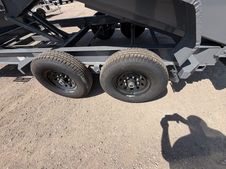 New 2026 Delco Trailers 83x14 Gooseneck Dump Trailer