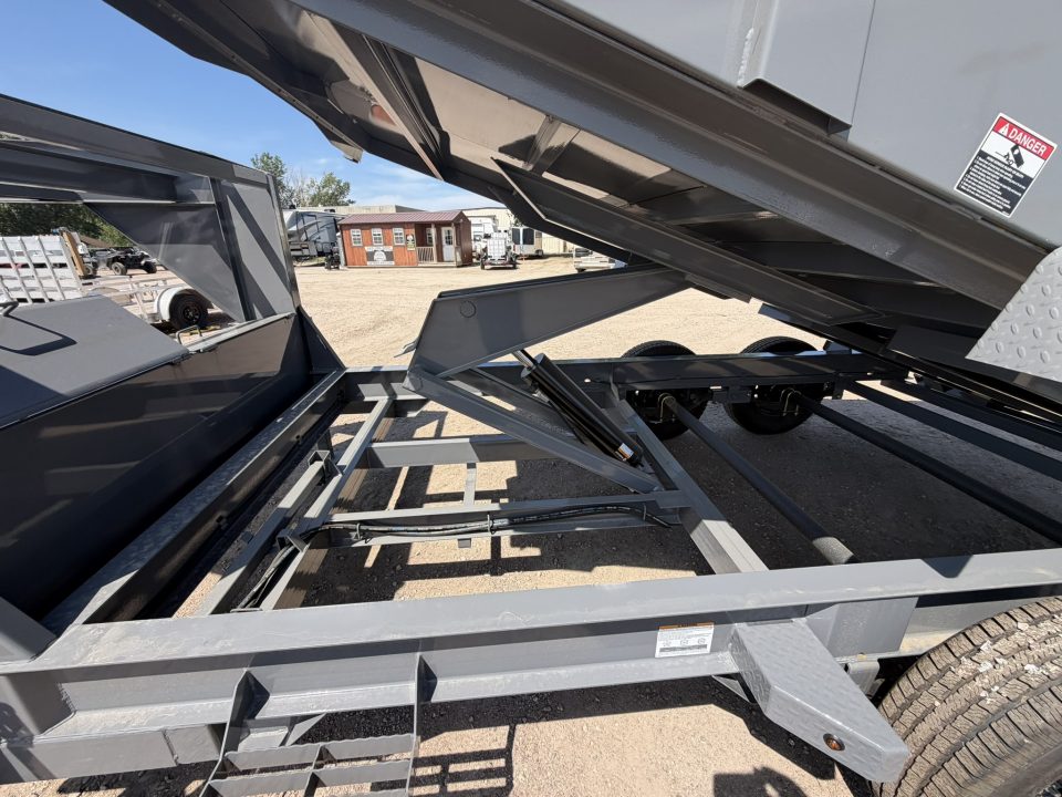 New 2026 Delco Trailers 83x14 Gooseneck Dump Trailer