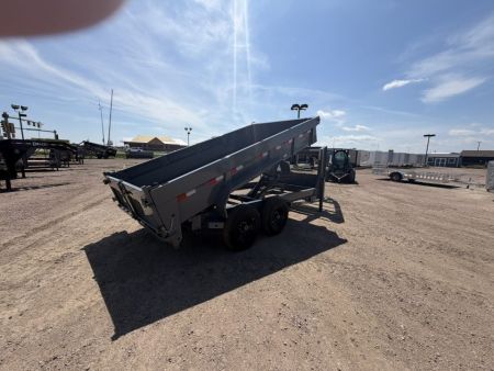 New 2026 Delco Trailers 83x14 Gooseneck Dump Trailer