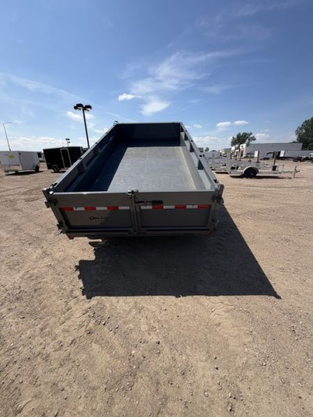 New 2026 Delco Trailers 83x14 Gooseneck Dump Trailer