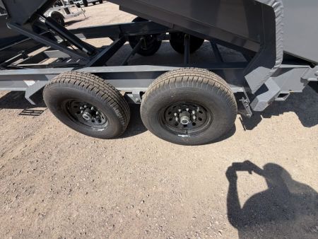 New 2026 Delco Trailers 83x14 Gooseneck Dump Trailer
