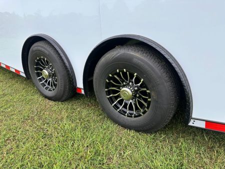 New 2027 Rock Solid Cargo 8.5x28 Race Trailer -Finished Interior-7000LB Spread Torsion-RECESSED E-TRACK-Car/Race Trailer