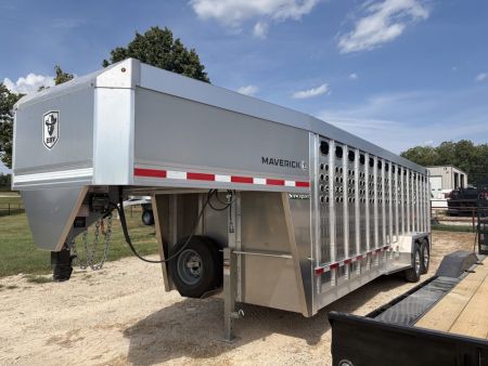 New 2027 EBY Trailers MAVERICK PUNCH SIDES Stock / Stock Combo Trailer