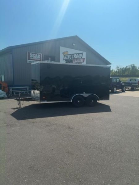 New 2027 Haul About Trailers 7x14 Tandem Axle Cargo Trailer 3500lb Axles Cargo / Enclosed Trailer